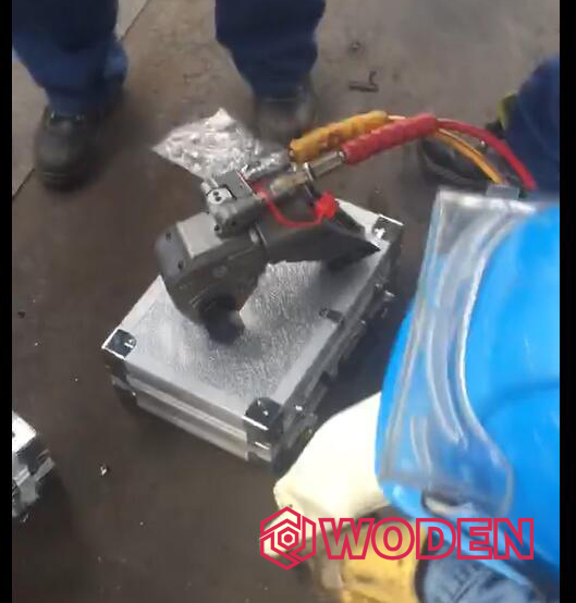 沃頓液壓扳手技術員培訓場景