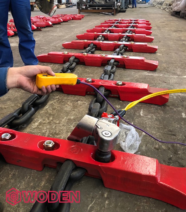 沃頓液壓扳手應用于山西某煤機制造廠