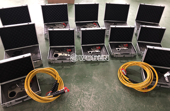 沃頓液壓扳手發貨場景