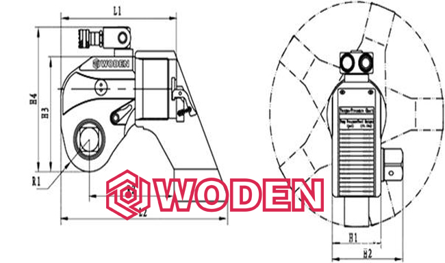 液壓扳手內部結構圖