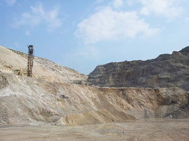 貴州某磷礦廠現場